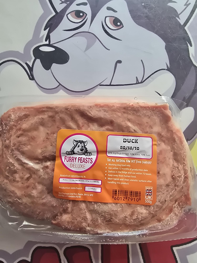 Duck 80/10/10 500g Flat Pack