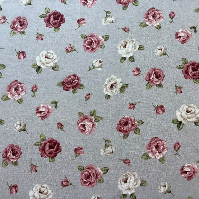35 cm Patchworkstoff „Rosenblüten“