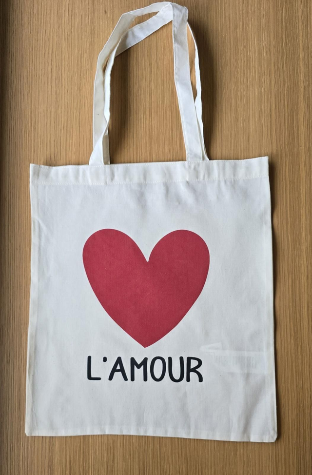 Sac Tote Bag Cœur Amour Neuf