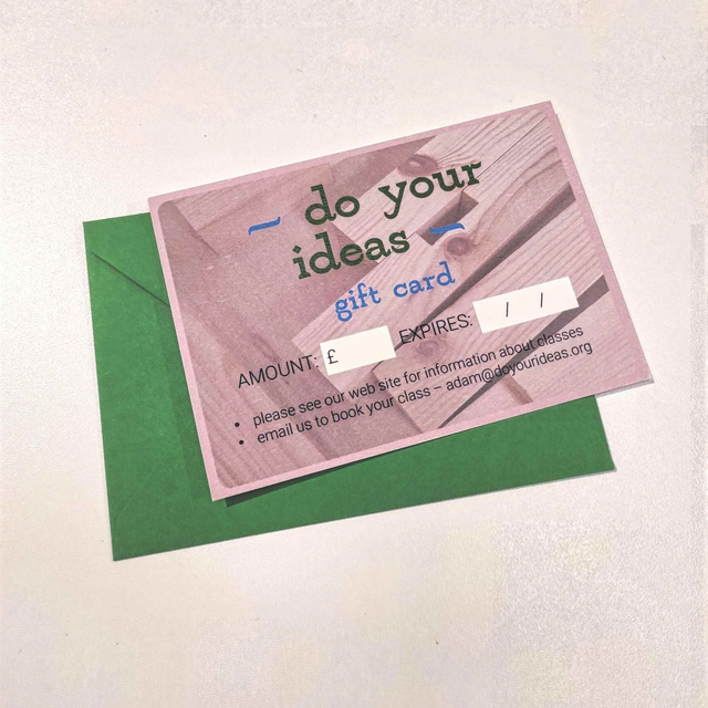 Do Your Ideas Gift Card