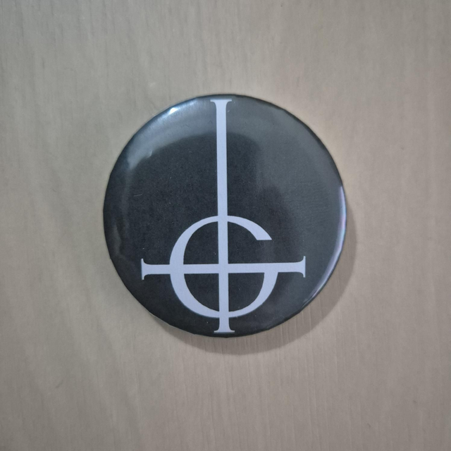 Button: Ghost - Grucifix