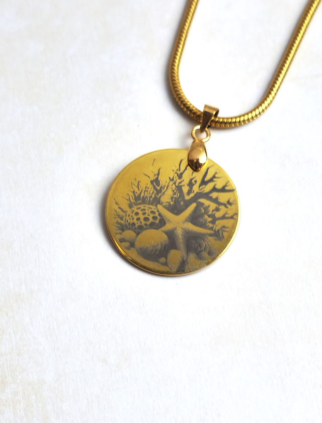 Collier etoile de mer