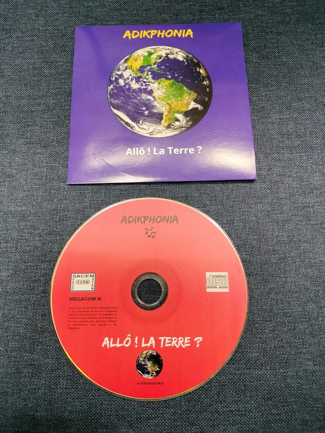 Adikphonia « Allô ! La Terre ? » (Label Megacom ik)