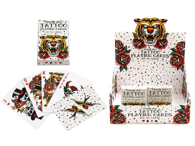 Tattoo Playing Cards