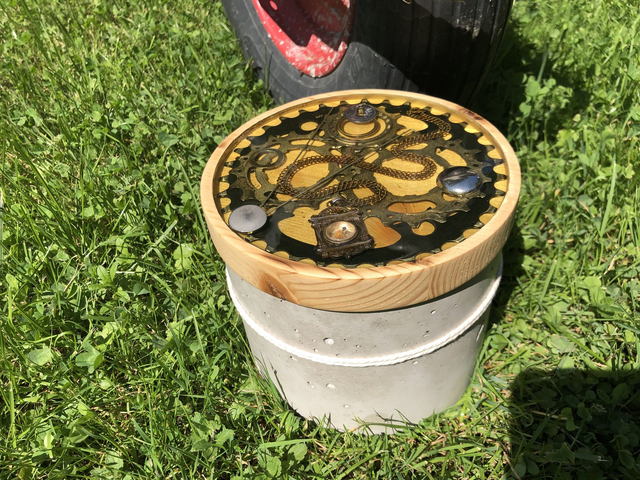 Upcycling Aufbewahrung XL steam 