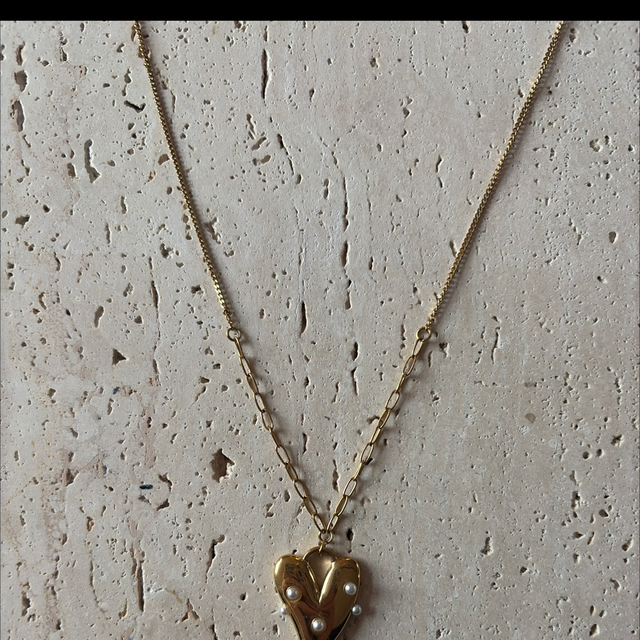 Ketting hart parel