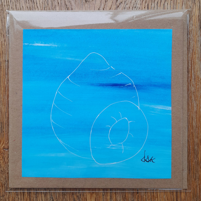 Greetings Cards - Seascapes and Shells (Handmade)