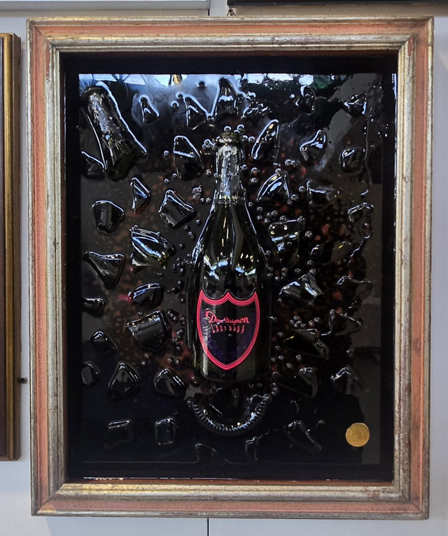 Quadro Champagne Dom Perignon Lady Gaga