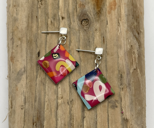 IWD large square stud drops 