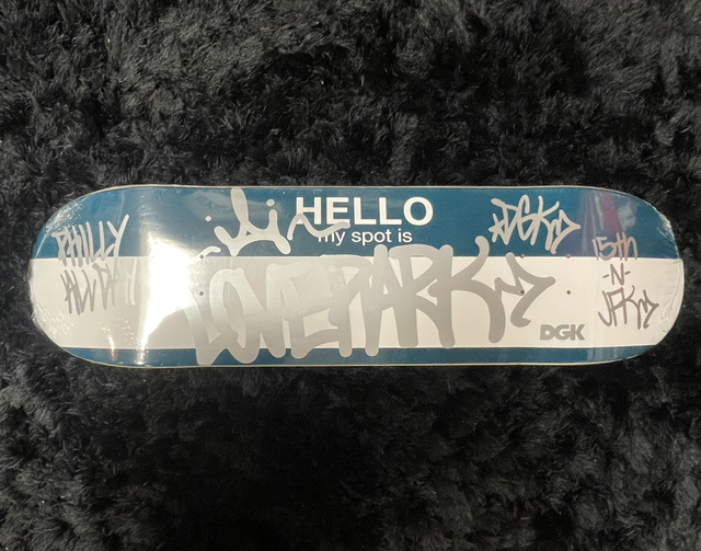DGK Skateboards- DGK hello: LOVE Park deck 