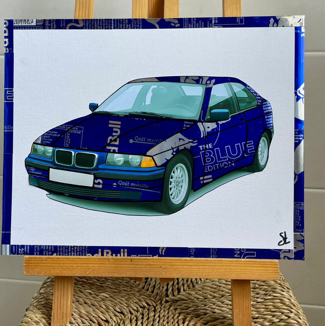 Lot de deux tableaux 