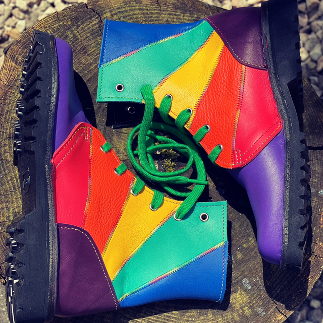 The Rainbow Boot