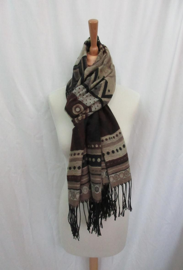 ECHARPE CHAUDE CHOCOLAT