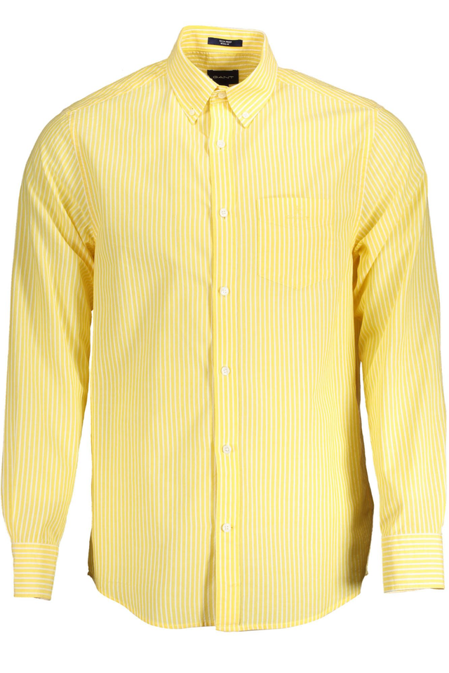 GANT CAMICIA MANICHE LUNGHE UOMO GIALLO