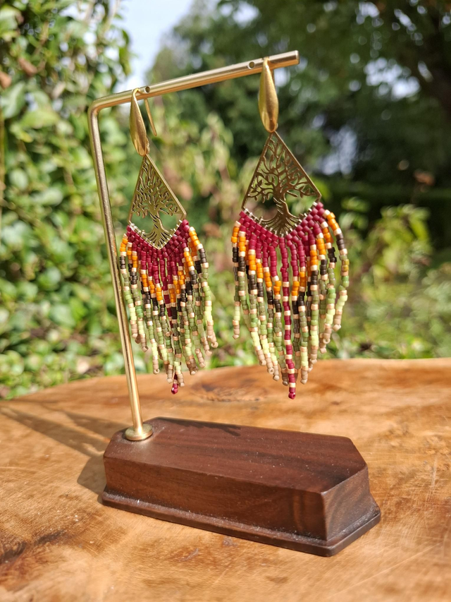 Boucles d'oreilles "Gaïa"