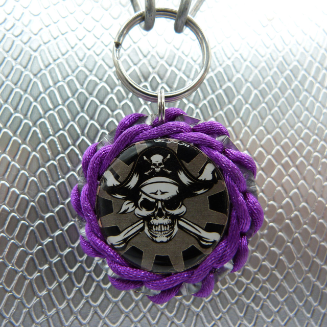 Porte clé Tete de mort 3