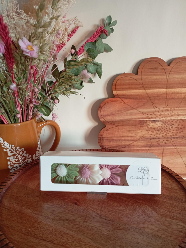 Coffret de 4 fondants fleurs 🌸 