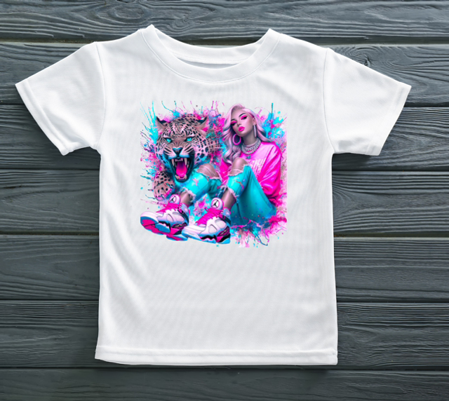 Girls t shirt made by fruit of loom