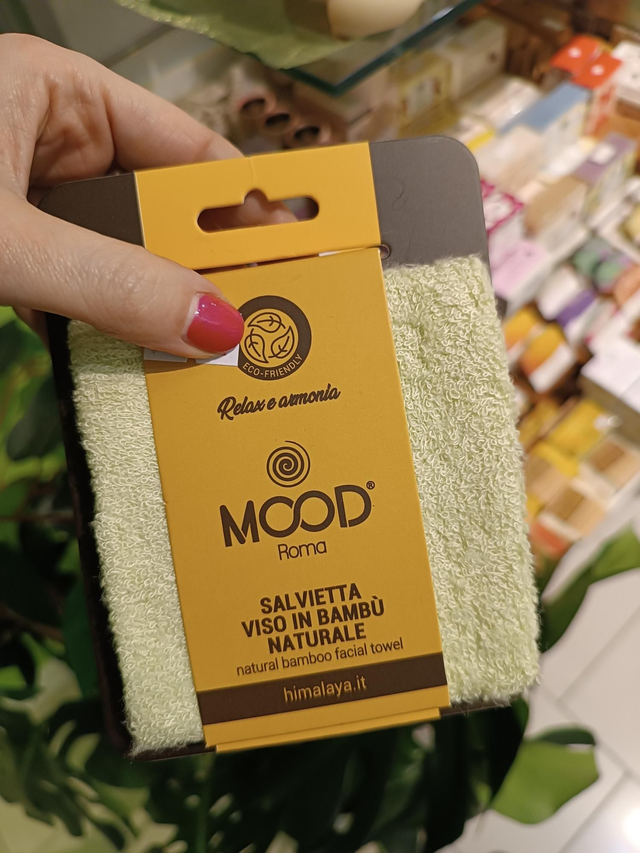 Salvietta viso bambù