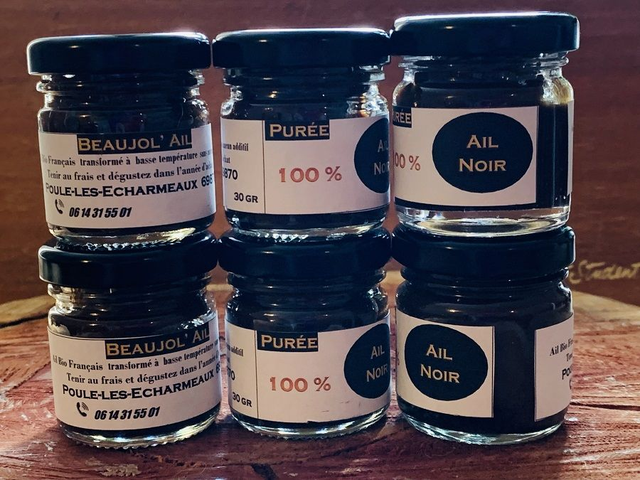 Ail noir / Purée 100 % ail noir - 30 gr