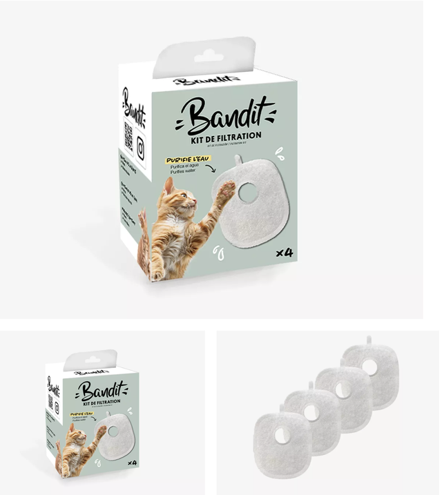 Kit de filtration pour fontaine à eau