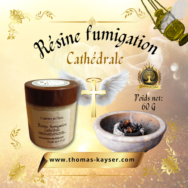 Encens résine Cathédrale 60 g