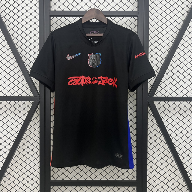 Camiseta 2ª Barcelona Especial TRAVIS SCOTT - Versión Fan 24-25