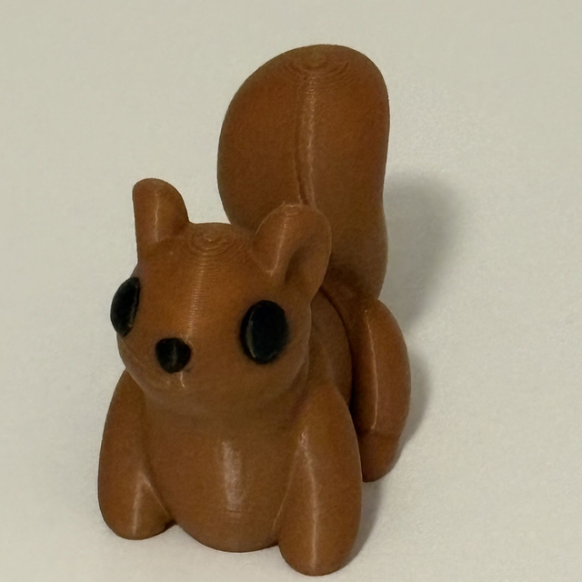 3D Printed Squirrel
