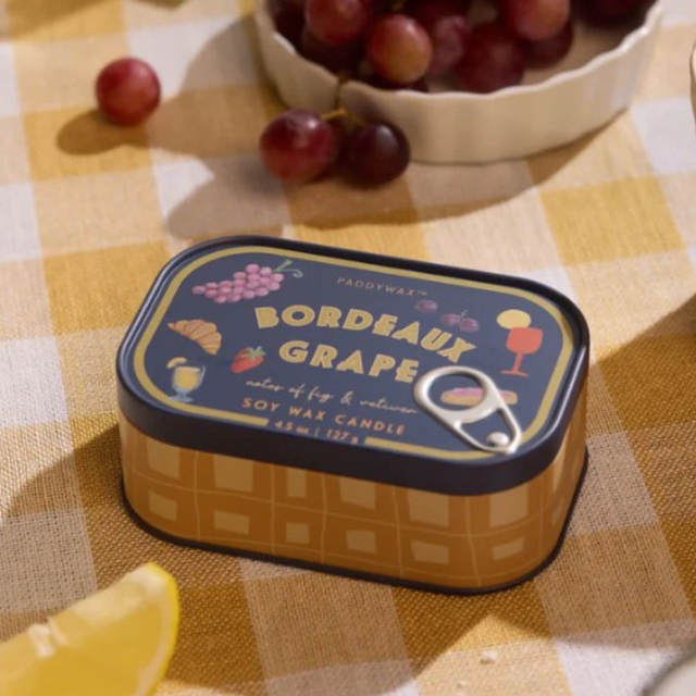 Paddywax Tin candle - Bordeaux Grape