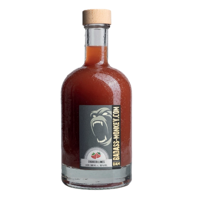 BAM Erdbeer Limes 16% Vol.