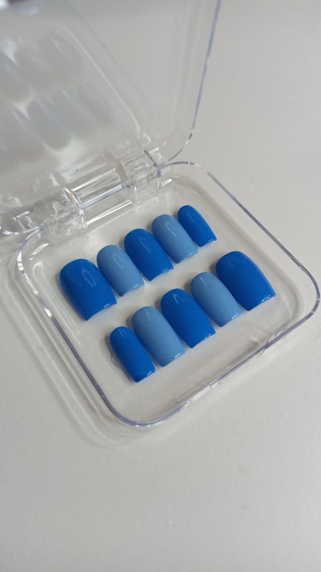 Duo de bleu - Carré S