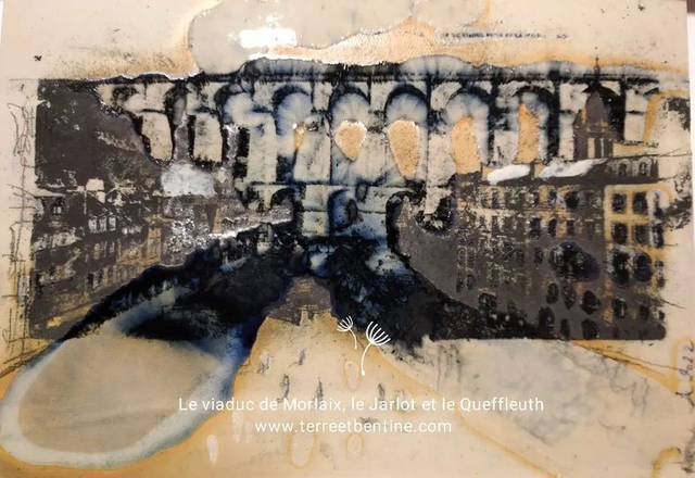 COLLECTION : CPA "MORLAIX"- LE VIADUC - Pièce UNIQUE (Réservé)