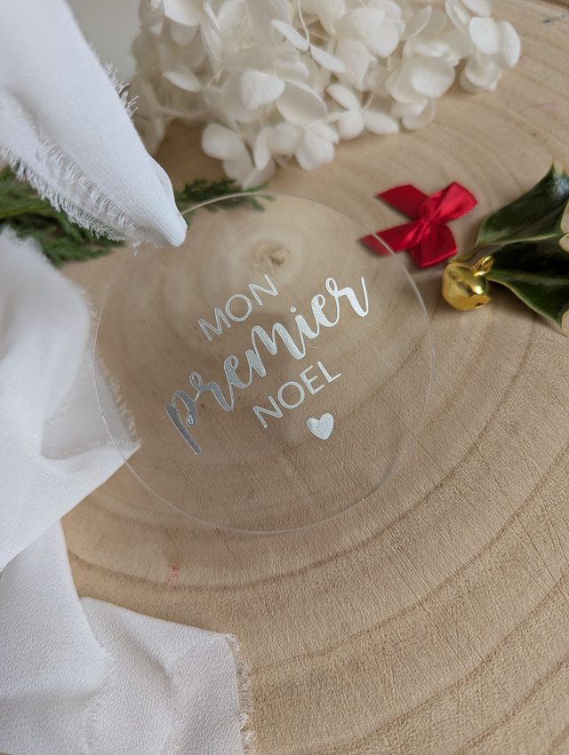 Boules de Noël - Mon premier Noël