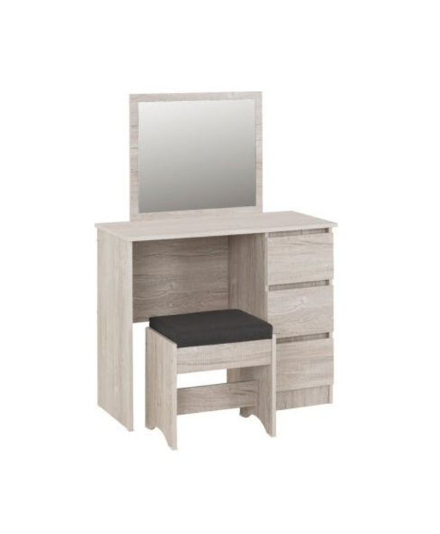 Malvern 3 Drawer Dressing Table Set