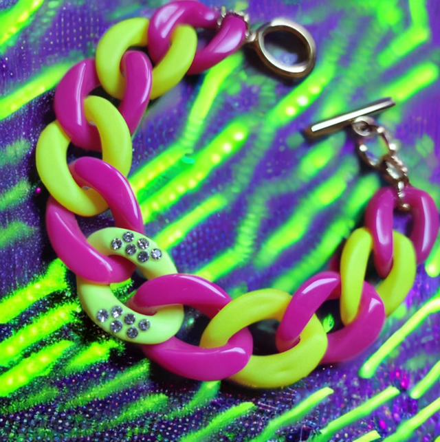 Bracelet &#039;Fluo Strass&#039;