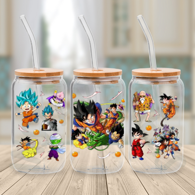 Canette en verre - Dragon Ball Z