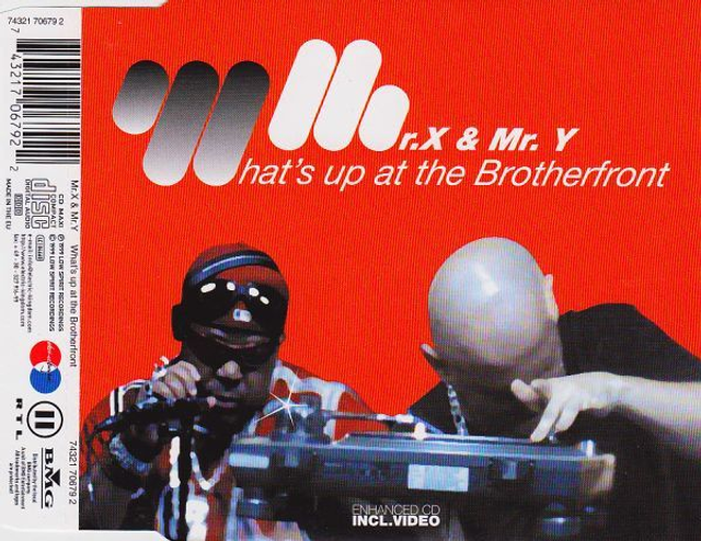 Mr. X & Mr. Y ‎– What's Up At The Brotherfront Audio CD