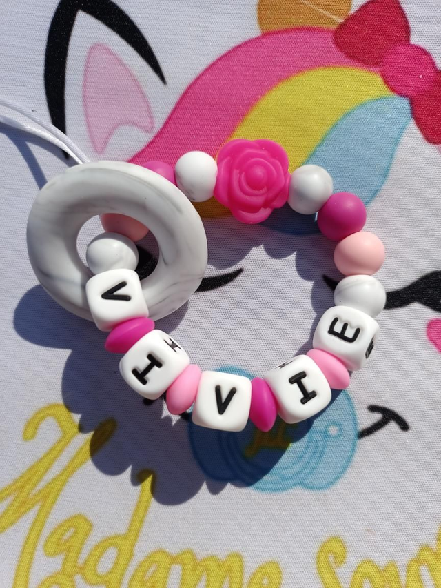 Anneau dentition Petite Rose 