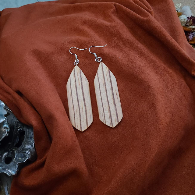 Boucles veinage pointe