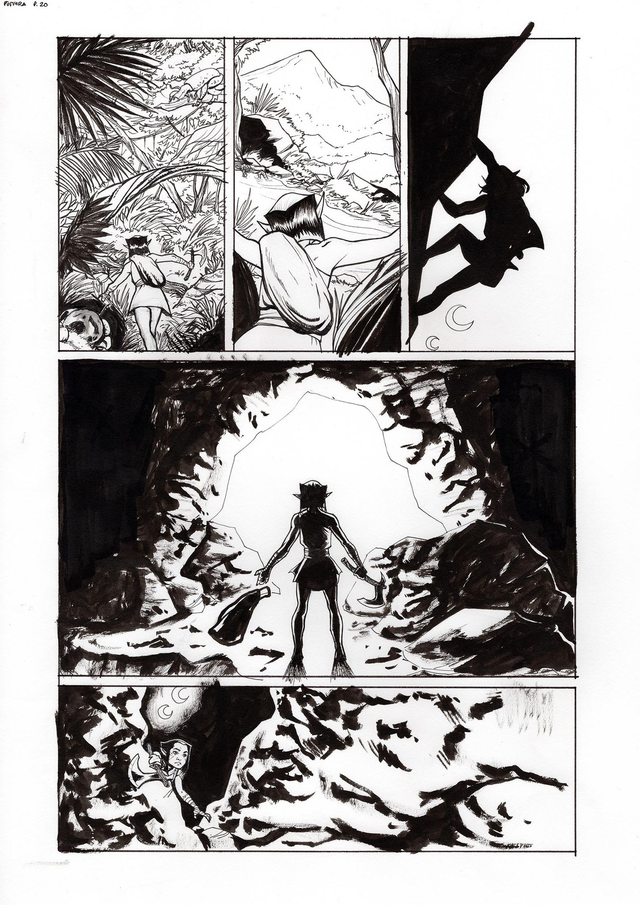 09/2025 - ThunderCats : Pumyra #1 Page 20 - ORIGINAL, A3 (11.7x16.5)