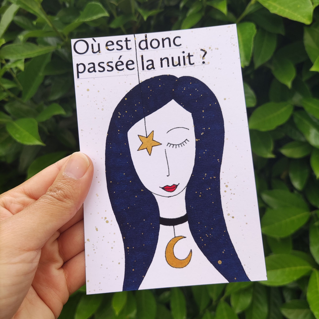 Où est donc passée la nuit? 10x15cm