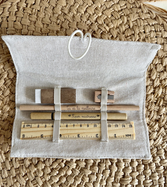 Set de papeterie personnalisable