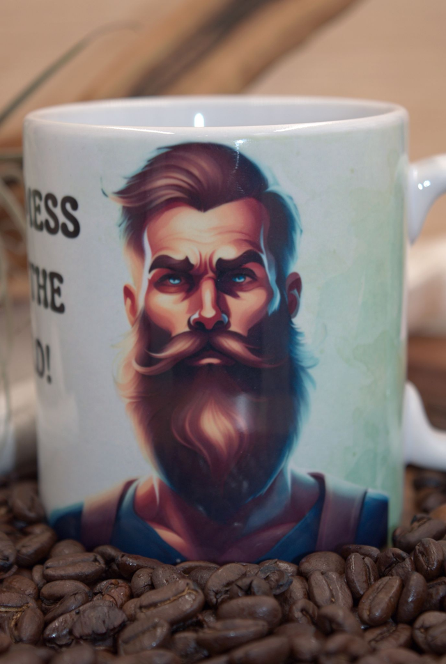 Mug – Don’t Mess with the Beard Design