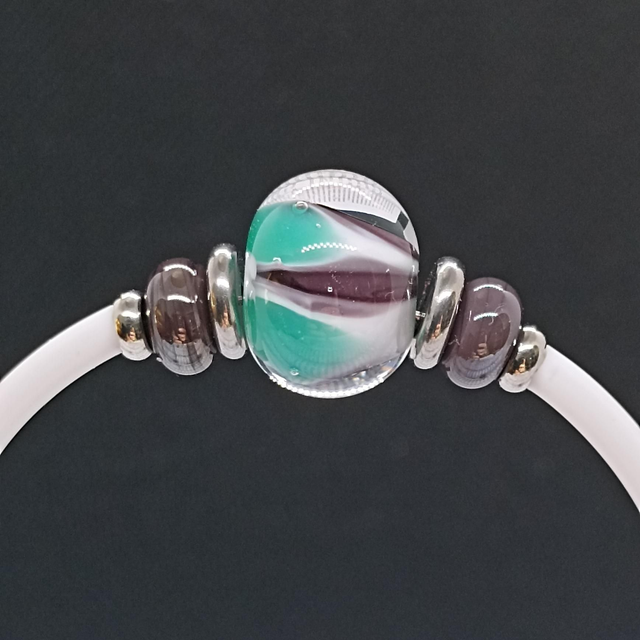 Bracelet duo en verre