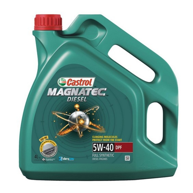 MOTOROVÝ OLEJ CASTROL MAGNATEC DIESEL DPF 5W40 4L - Viskózní třída 5W-40 CASTROL 5W40MAGDPF4L