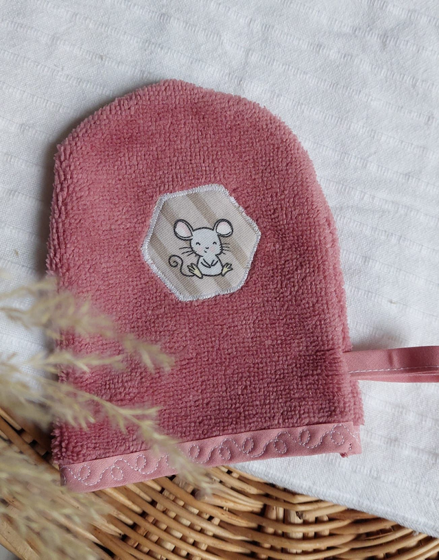 Mini gant de toilette  
