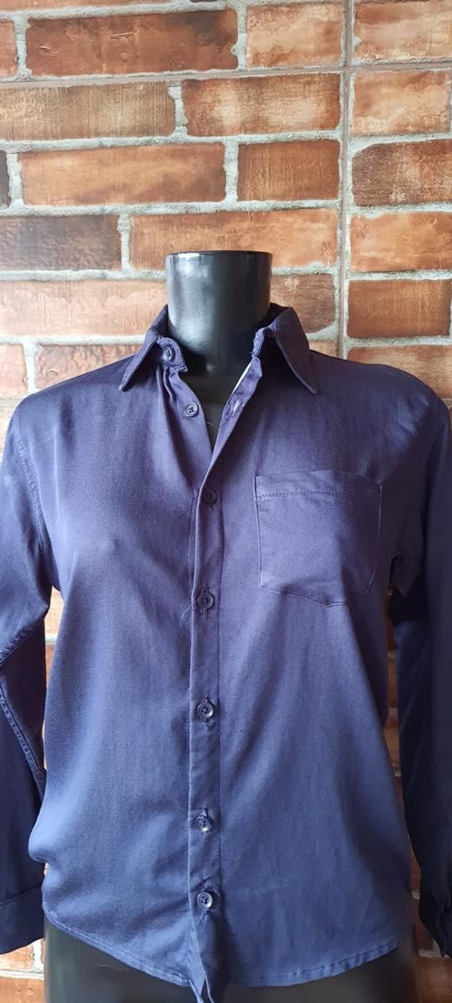 Blusa JEANS tecido Fino T/10