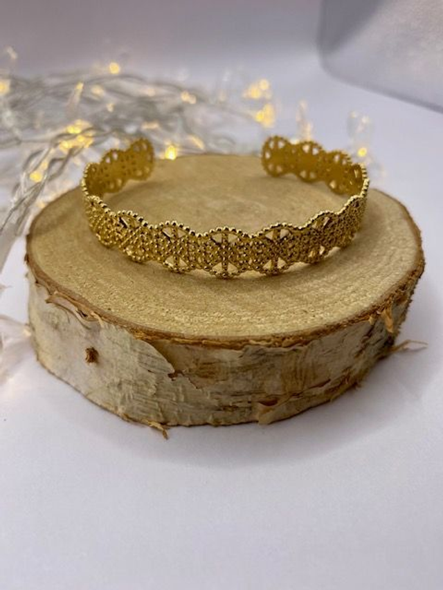 Bracelet Jonc Dentelle 