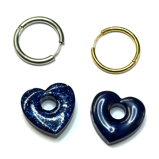 Pampilles Cœur Douceur d’un Soir réversibles