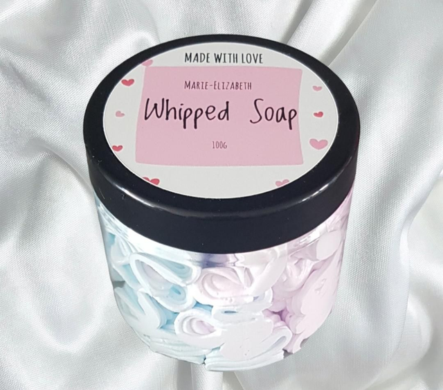 Purple Spritzer Whipped Soap